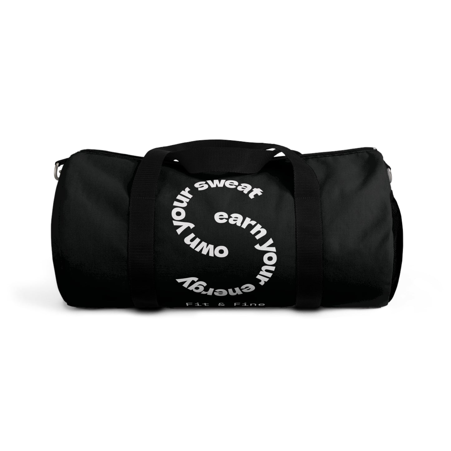 Motivational Duffel Bag - ‘Earn Your Sweat’ Gym Bag for Fitness Enthusiasts
