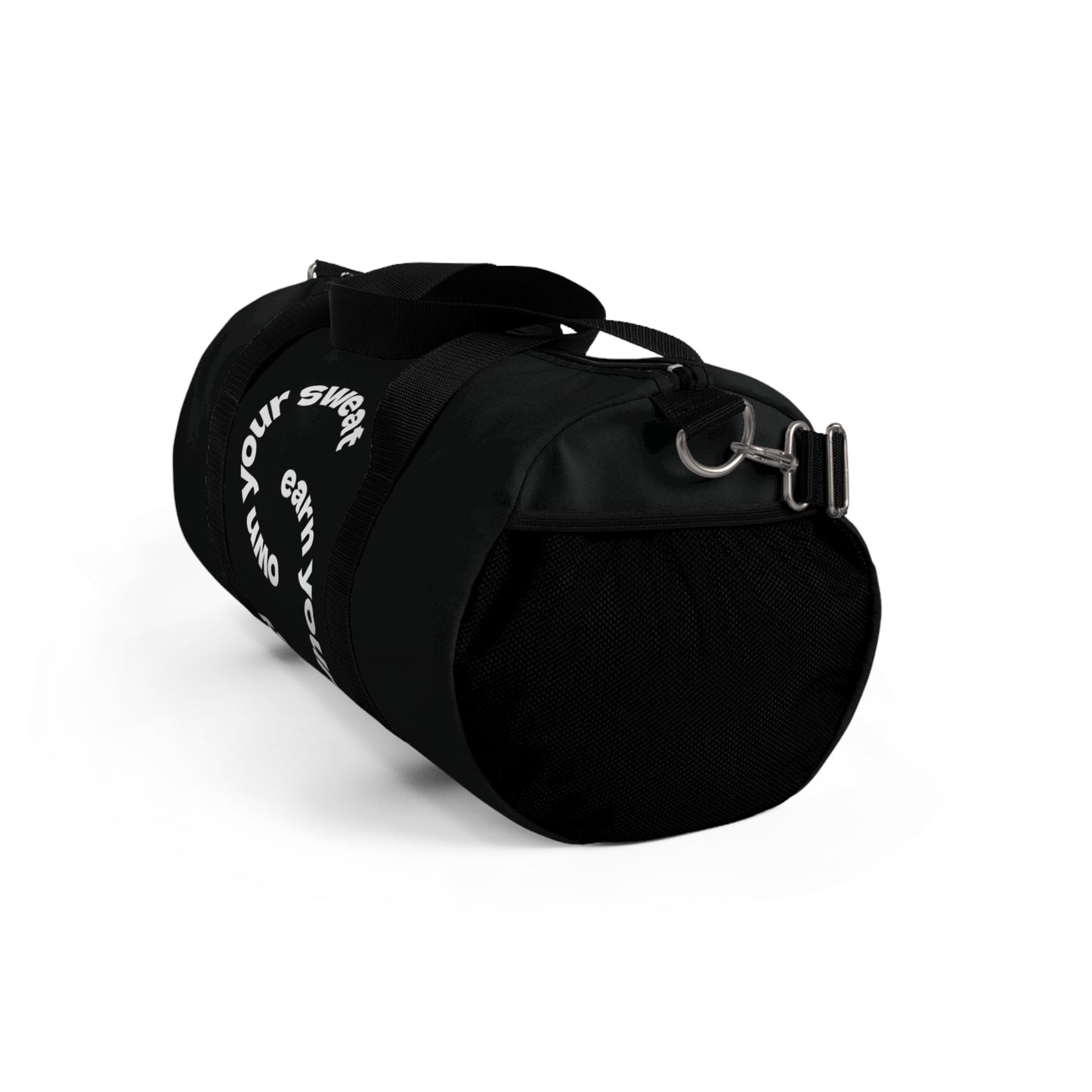 Motivational Duffel Bag - ‘Earn Your Sweat’ Gym Bag for Fitness Enthusiasts
