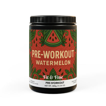 Pre-Workout Supplement, Watermelon (300g, 10.58oz)