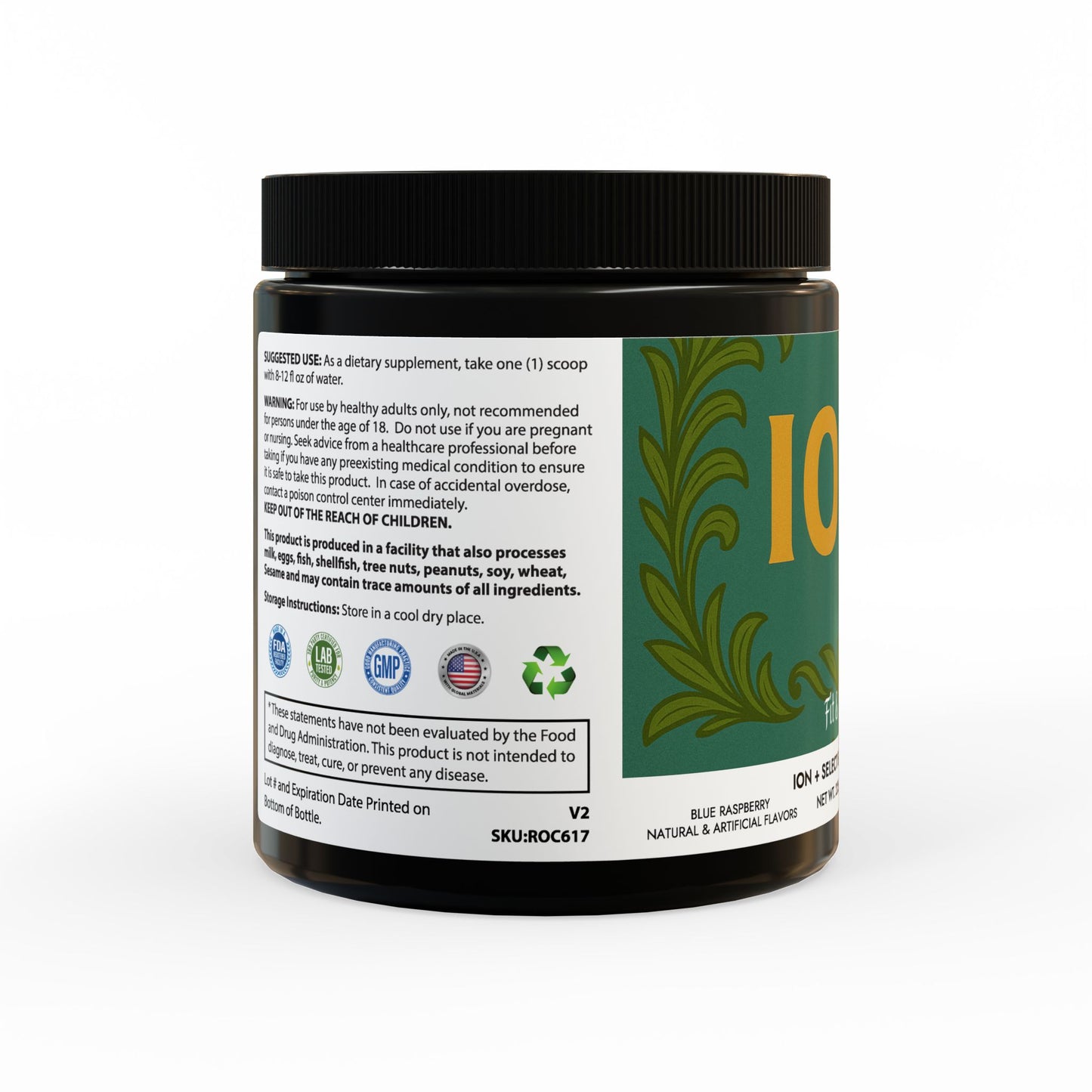 ION + Select Electrolyte Supplement (225g, 7.9oz)